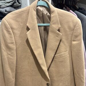 Brooks Brothers Classic Camel Wool Blazer
